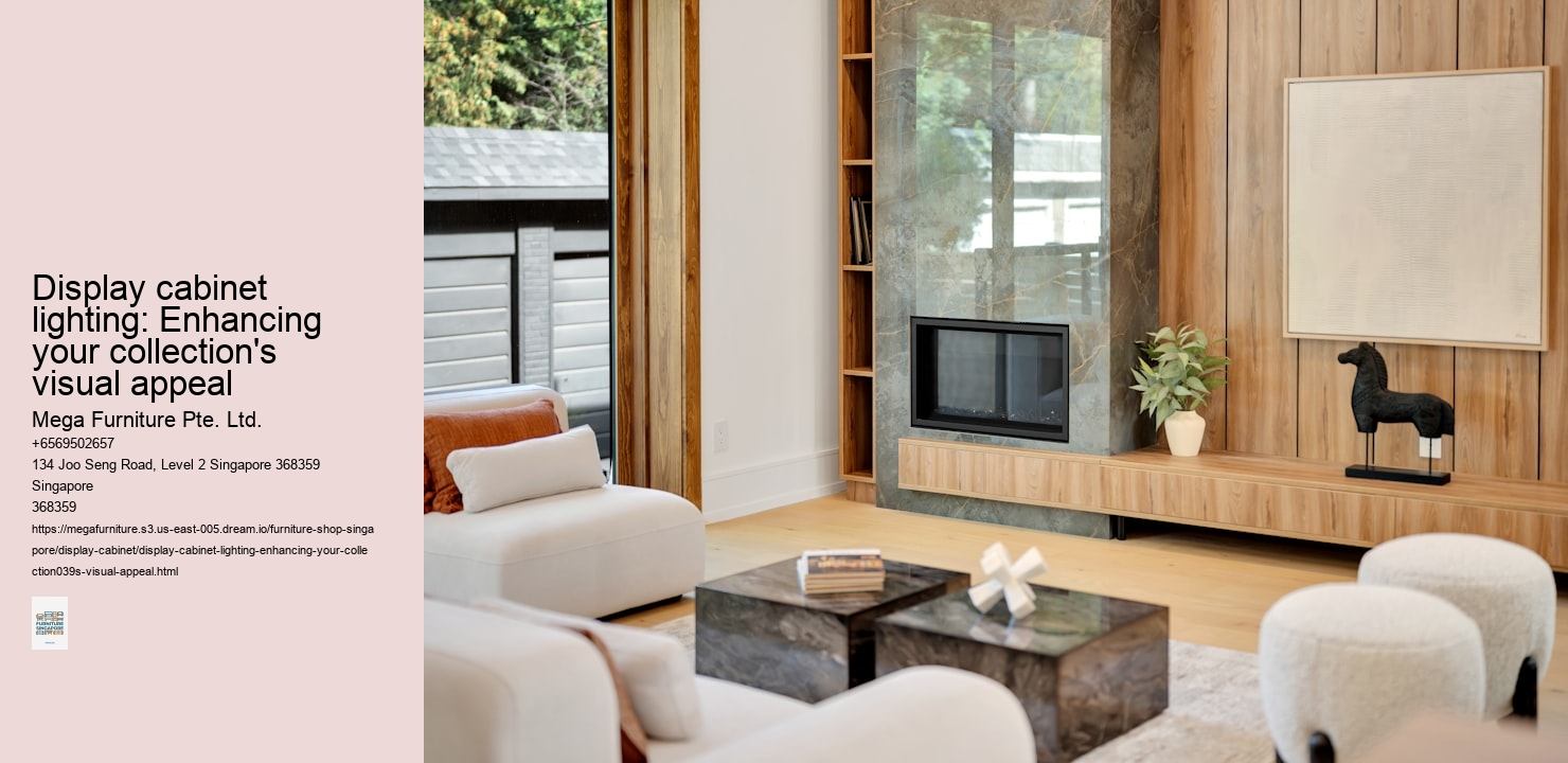 Display cabinet lighting: Enhancing your collection's visual appeal