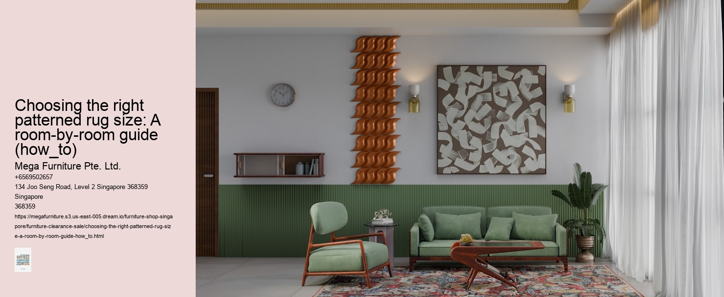 Choosing the right patterned rug size: A room-by-room guide (how_to)