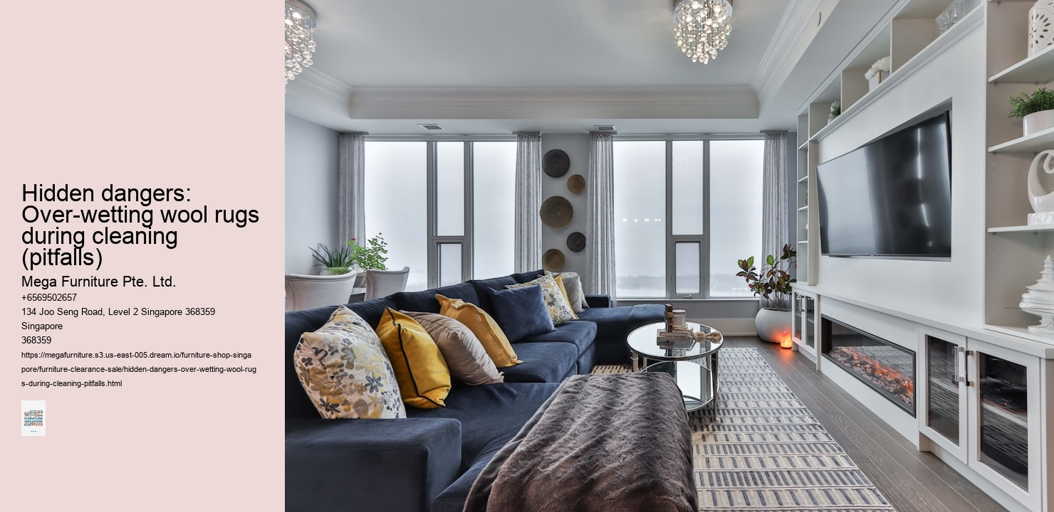 Hidden dangers: Over-wetting wool rugs during cleaning (pitfalls)