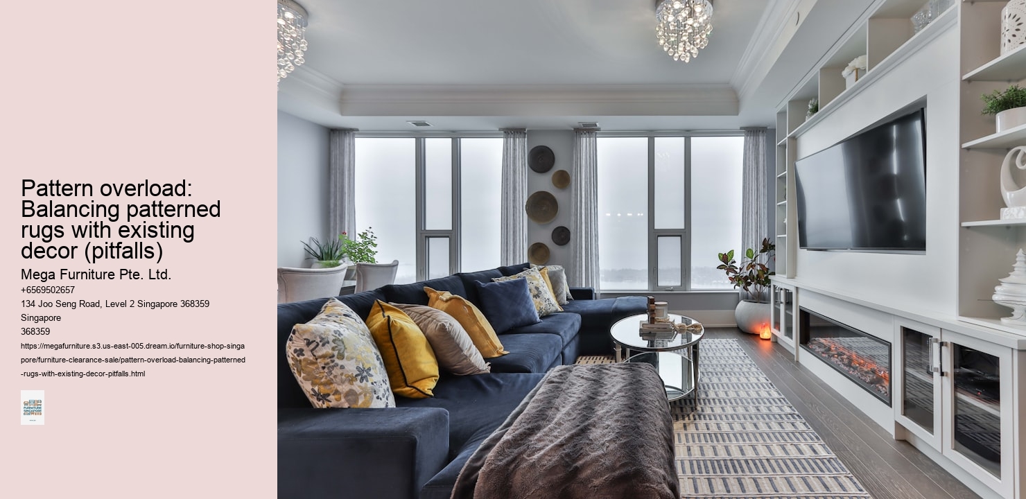 Pattern overload: Balancing patterned rugs with existing decor (pitfalls)