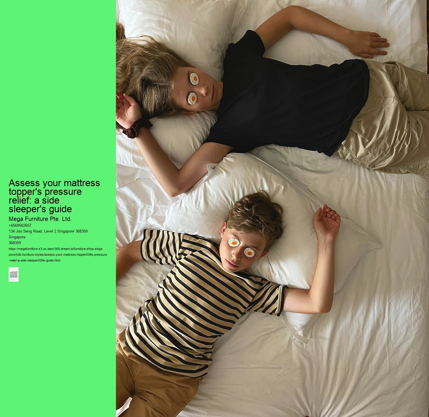 Assess your mattress topper's pressure relief: a side sleeper's guide